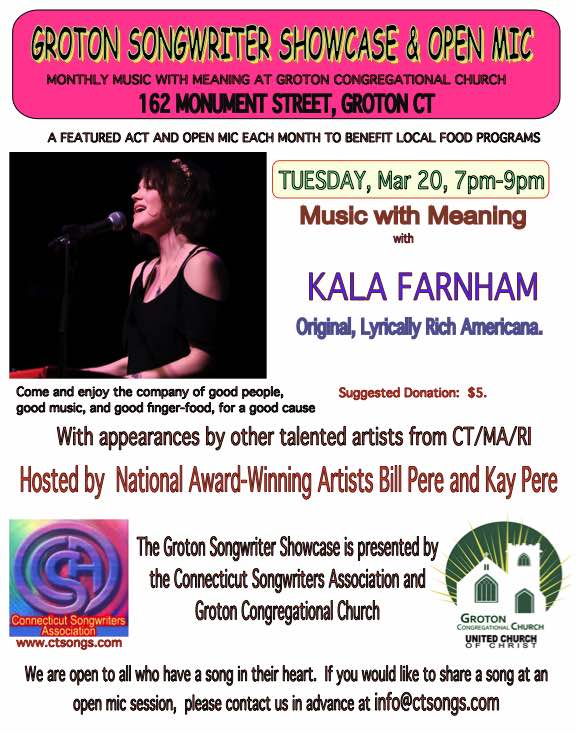 Songwriter Showcase - Kala Farnham & Bill Pere